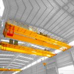 Windlass Trolley Light Weight EOT Double Beam Bridge Crane FEM 2M for sale
