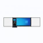 75inch Lockable Recoardable Interconnected Blackboard Recordable Portable Smart Whiteboard Interactive Flat Panel Display All In One for sale