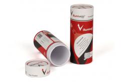 China CMYK Pantone Biological Paper Tube Packaging For Coffee And Tea supplier