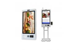 China 32 Inch Self Checkout Machines Kiosk Automatic Touch Screen Self Ordering Machine supplier
