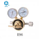 Argon Gas Pressure Regulator For Helium Nitrogen , R96 Brass Air Inline Regulator for sale