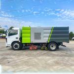 Customized Dongfeng 4*2 8 CBM Road Street Cleaning Sweeper Truck