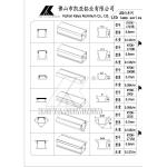 CE LED Light Aluminium Profile / Aluminum Alloy Extrusion Profile for sale
