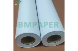 China 610mm Width White CAD Plotter Paper Rolls with Accurate Printing supplier