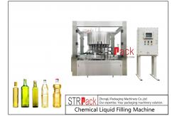 China Automatic Edible Oil Rotary Monoblock Filling Capping Machine 8000bph 100ml - 1000ml supplier