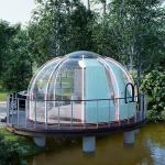 Custom Fashionable Bubble Tent Hotel 5m Transparent Clear Bubble House for sale