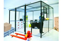 China Safety Wire Mesh Security Partitions Secure Room Dividers 20*15 * 8 Feet Independent supplier