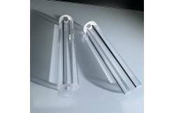 China Precision Made Sapphire Tubes Pipes Transparent Strength For High Temperature Enviroment supplier