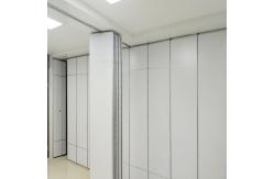 China 85 mm Thickness Sliding Panel Movable Partition Walls For Banquet Hall supplier