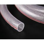 Non Torsion Clear Flexible Reinforced Hose Water PVC Braided Hose For Garden Car Washing for sale