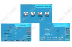 China PLC Control Iec 60529 Test Equipment For IPX5 IPX6 And IPX9K Testing supplier