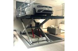 China 3500kgs Automotive Lift Table 3m Fixed Car Scissor Lift For Garage supplier
