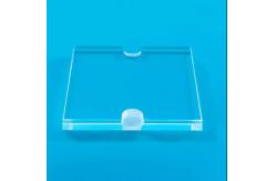 China Factory Custom Laser Cutting Perforated High Penetration Quartz Sheet supplier