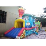 Challenge Race Inflatable Obstacle Course Train Tunnel Climb Slide