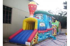 China Challenge Race Inflatable Obstacle Course Train Tunnel Climb Slide supplier