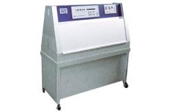 China Steel Plate UV Aging Test Chamber , Lamp Fabric UV Accelerated Weathering Testing Machine supplier