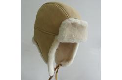 China The queen of quality warm sheepskin trapper korean winter hat supplier