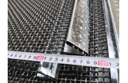 China Mine Sieving Sand Vibrating Screen Crimp Wire Mesh 0.8 - 8 Mm Aperture supplier