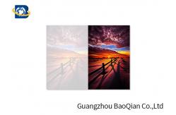 China PET / PP Material 3D Picture Cards , Custom Lenticular Cards Beautiful Landscape Pattern supplier