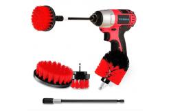 China 4 Pack Drill Scrubber Brush Multi Purpose Power Scrubber Cleaning Brush supplier