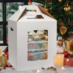 Customizable Cake Packaging Boxes CMYK / Pantone Printing Services Custom Needs for sale