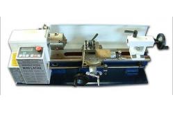 China Mini Precision CNC Metal Lathe Manual Wear Resisting Bench Lathe Machine supplier
