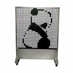 Matrix Control Chip DMX Flip Dot Display 8x8 Indoor Bicolor for Huge Chip Stage for sale