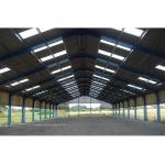 JIS Arch Building Warehouse Steel Structure Prefabricated Frame for sale