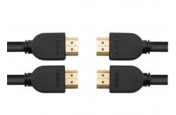 China 1500mm Right Angle HDMI Overmolded Cable Assemblies supplier