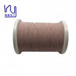 High Temperature Copper UEW Insulation Litz Wire 0.1mm Diameter Nylon Jacket 20 Strands for sale