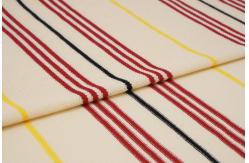 China Textured Breathable Healthy And Durble Striped Knit Fabric For T-Shirt supplier