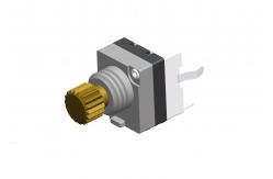 China Re8342m 8mm Incremental Rotary Encoder With 1.0mm Push Button supplier