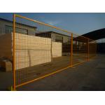 Secure Reusable Plastic Feet Movable Temporary Fence For Construction Sites