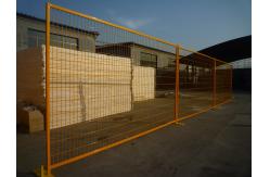 China Secure Reusable Plastic Feet Movable Temporary Fence For Construction Sites supplier