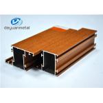 Nature Color Wood Grain Aluminum Extrusion  / Aluminum Extrusion Framing Systems for sale