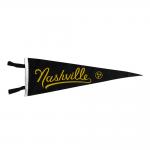 Waterproof Full Color Printed Felt Pennant Flag For Advertising for sale