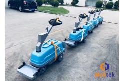 China Collect And Pushing Electric Scooter Airport Luggage Trolley Cart With Remote Control supplier