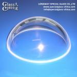 Custom N-Bk7 Fused Silica Optical Dome Lens For Underwater Photography for sale