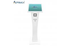 China Professional 65inch floor standing touch screen kiosk Terminal Resolution 1920x1080 supplier