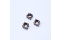 China Fracture Resistance Cermet Turning Tool Inserts Good Surface Smoothness CCMT09T302-1PP PV2110 supplier