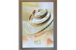 China Super Slim 25mm A1 Aluminium Frame LED Light Box supplier