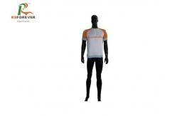 China Printed Road Cycling Jerseys Fully Sublimated , Bike Custom Cycling Shirts Polyester Mesh supplier