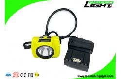 China 25000 Lux Rechargeable Panasonic Battery LED Mining Cap Lamp IP68 Waterproof 13600mAh Coal Miners Headlamp supplier