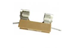 China Yellow 250V 5x20 PCB Mount Fuse Holder PTF Fuse Terminal Block supplier