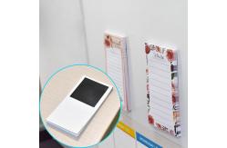 China Custom Flower Magnetic Fridge Notepads Family Planner supplier
