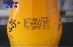 China Beverage Bottles Expiry Date Inkjet Printer , High Quality Inkjet Coding Equipment supplier