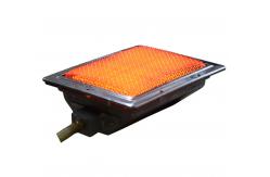 China HD220 Ceramic Gas BBQ Grill Burners Infrared Energy Saving With Brass Nozzle supplier