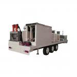 800mm Effective Width Portable Standing Seam K span Roll Forming Machine With PPGI Galvanized Steel for sale