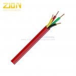 16AWG 4 Core Fire Alarm Cable Solid Bare Copper Conductor with Non-Penum PVC for sale