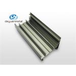 Customized  Silver Polishing  Aluminum Extrusion Profile For Floor Strip 6060-T5 / T6 for sale